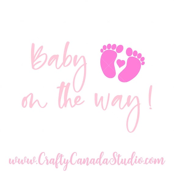 Baby On The Way SVG Baby Girl Printable Baby Shower Etsy baby-on-the-way-youtube