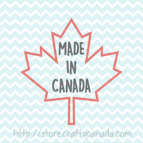 made in canada svg and png made in canada logo canada day etsy etsy