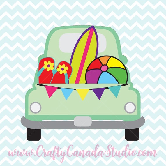 Download Summer Truck Svg 57 Chevy Svg Summer Svg Cricut Svg Svg Etsy