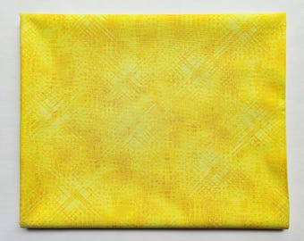 One Yard of Yellow Quilting Fabric, 100% Cotton High Quality Fabric by Quilting Treasures, One Yard Cut Quilt fabric.
