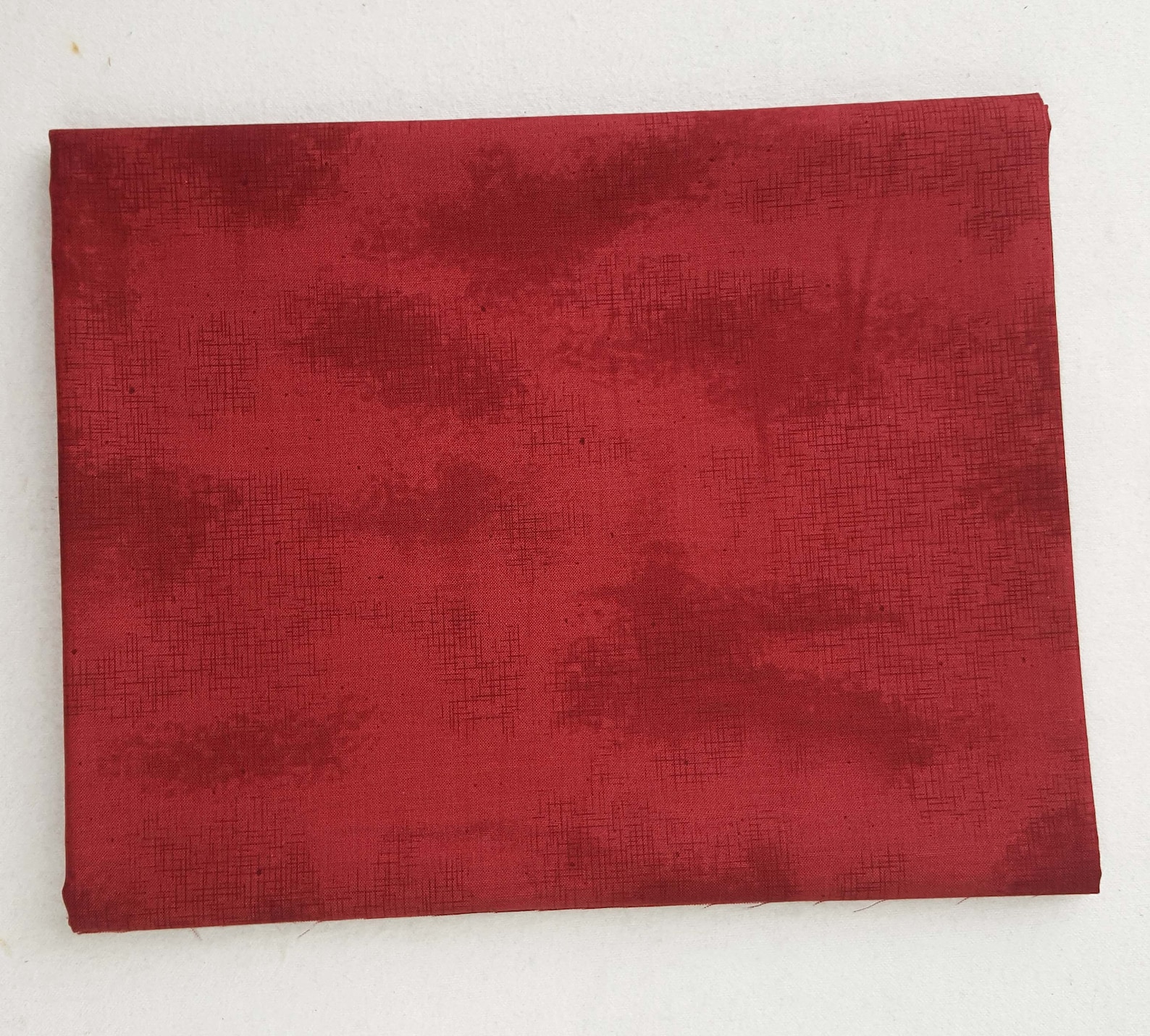 One Yard of Red Quilting Fabric 100 Cotton High Quality Etsy