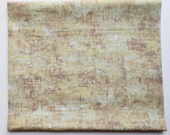 108 inch Wideback Tan Quilting Fabric, 2 1/2 Yard Cut, 100% Cotton High Quality Fabric, 90" by 108" Quilt Backing from Quilting Treasures