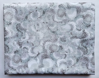 108 inch Wideback Gray Quilting Fabric, 2 1/2 Yard Cut, 100% Cotton High Quality Fabric, 90" by 108" Quilt Backing fabric.