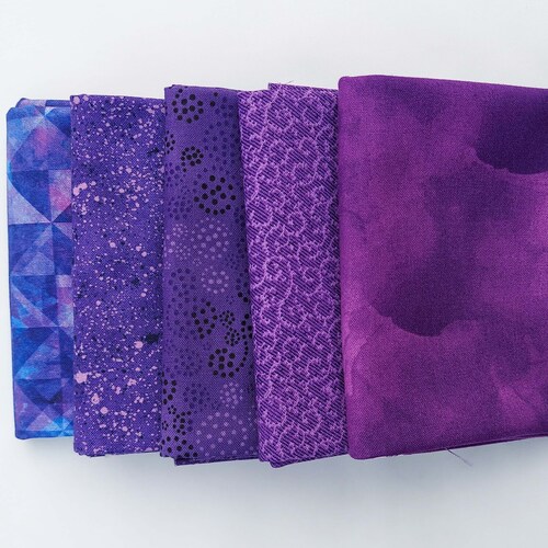 Aqua Fat Quarter Bundle Blender Fabric Quilting Fabric Etsy