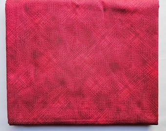 3 Yard 108 inch Wideback Red Quilting Fabric, 100% Cotton, 108" by 108" Quilt Backing fabric.