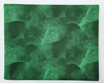 One Yard of Green Quilting Fabric, 100% Cotton High Quality Fabric, Blender Fabric, One Yard Cut, Quilt fabric.