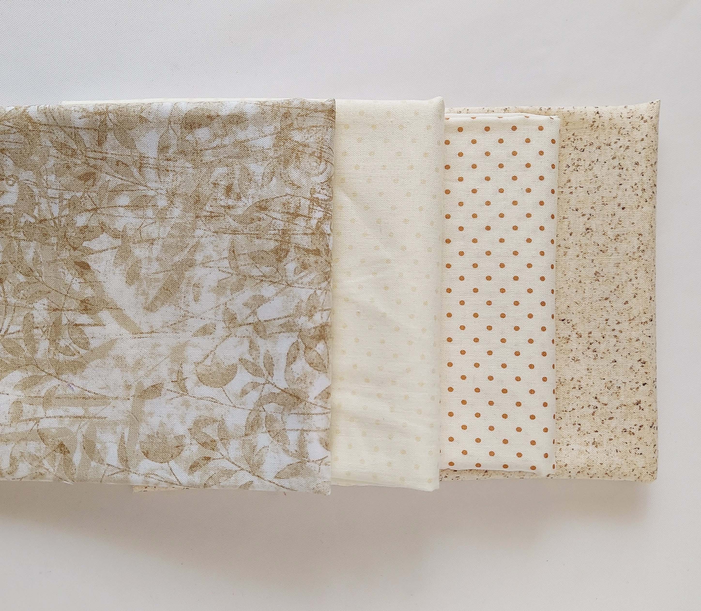 Cream Quilt Fabric 100 Cotton High Quality Fabric End of Etsy