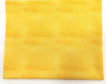 One Yard of Yellow Quilting Fabric, 100% Cotton High Quality Fabric from Quilting Treasures, One Yard Cut Quilt fabric.
