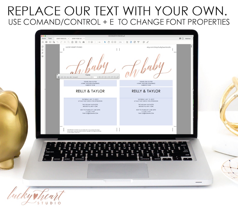 Retirement Party Invitation Editable PDF 027