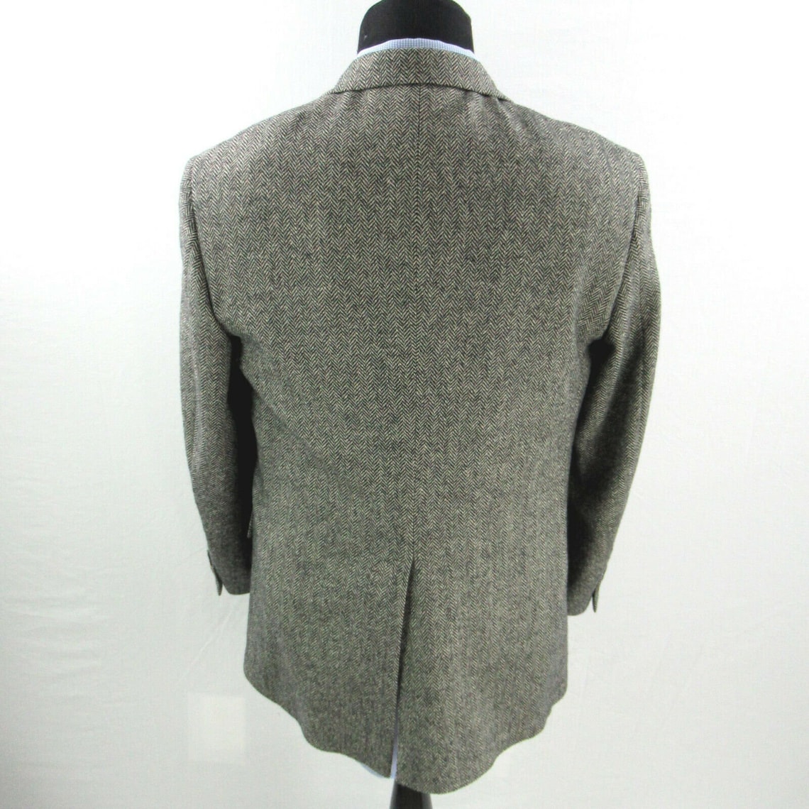 JoS A Bank Tweed Herringbone Sport Coat Mens 42 Large Blazer | Etsy