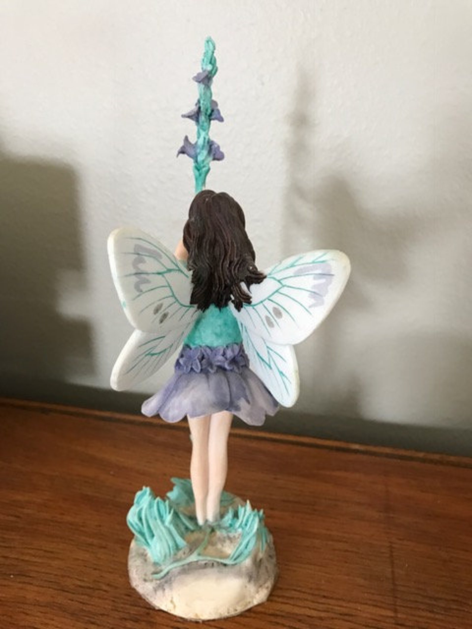 Lavender Fairy vintage figurine Flower Fairies Cicely Mary Etsy