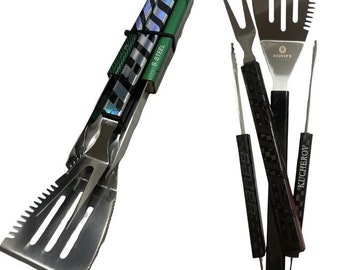 NHL Game Used Stick BBQ Set