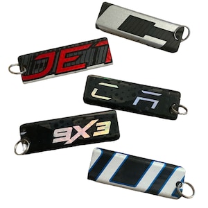 Hockey Stick Keychain