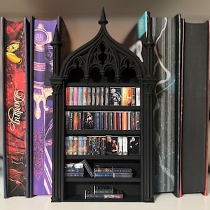 Gothic Cathedral Arch Mini Shelf: Dark Home Decor Accent Piece