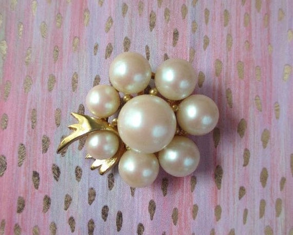 Vintage 1950s large pearl - Gem