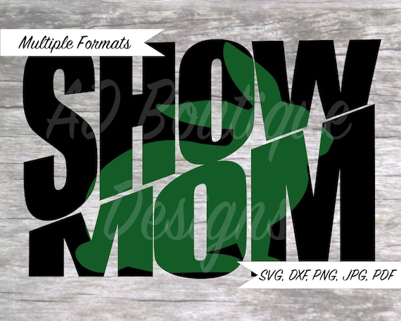 Download Show Mom Rabbit Knockout Svg Design Etsy