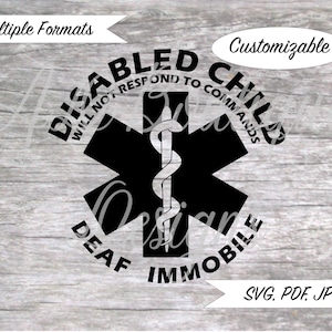 Design SVG para criança com deficiência