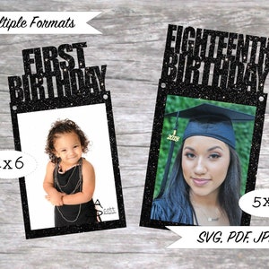 Birthday Banner Block SVG Cuttable