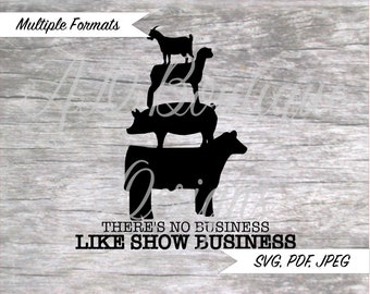 Show Business Fair SVG Design