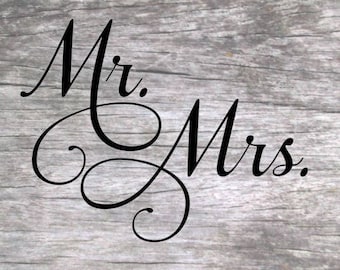 Mr. and Mrs. SVG Design
