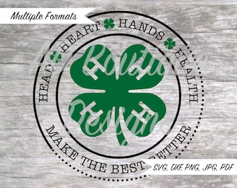 4-H Kreis SVG Design