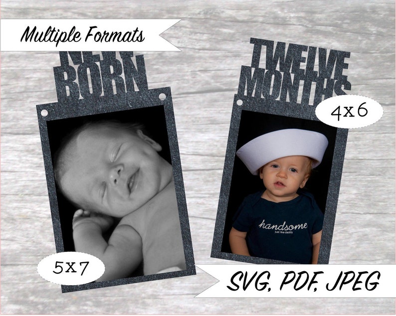 12-months-first-birthday-banner-block-svg-cuttable-etsy