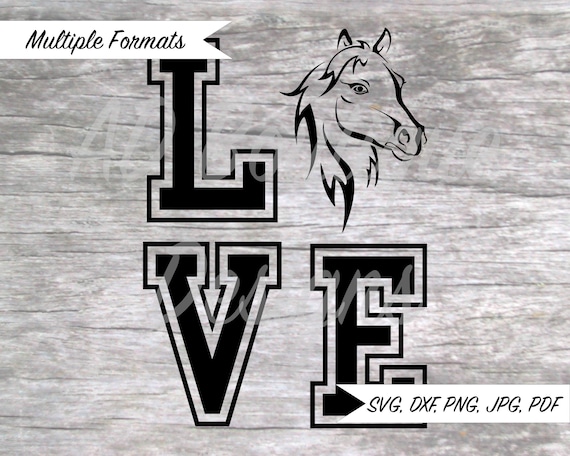 Download Horse Love Svg Design Plus Printable Etsy