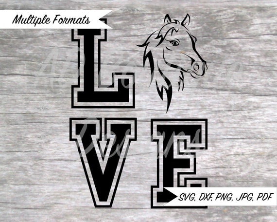 Download Horse Love Svg Design Plus Printable Etsy