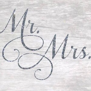 Mr. and Mrs. SVG Design image 2