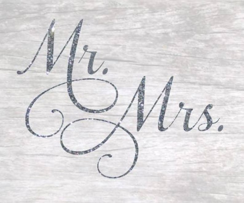 Mr. and Mrs. SVG Design image 2