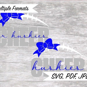 Huskies Cheer / Jr Huskies Cheer Conception SVG