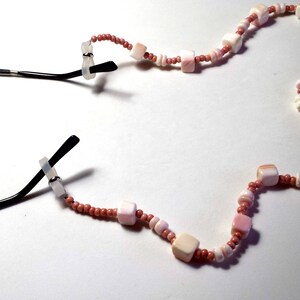 Handcrafted Heishi Conch Shell Eyeglasses Holder