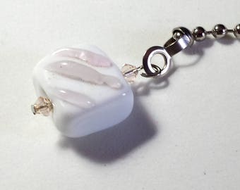 Handcrafted Lampwork Glass Ceiling Fan Chain Pull #15