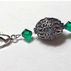 Decorative Tibetan Silver Garment Zipper Pull #10