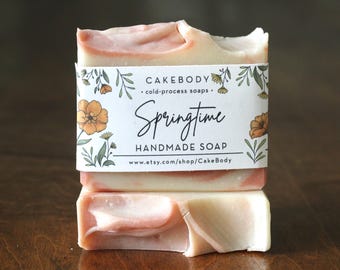 Springtime Soap  - Bath and Body product - Fruity Soap - Gifts for Her - Spring Soap - Christmas Gift - Gift Soap - Nirvana