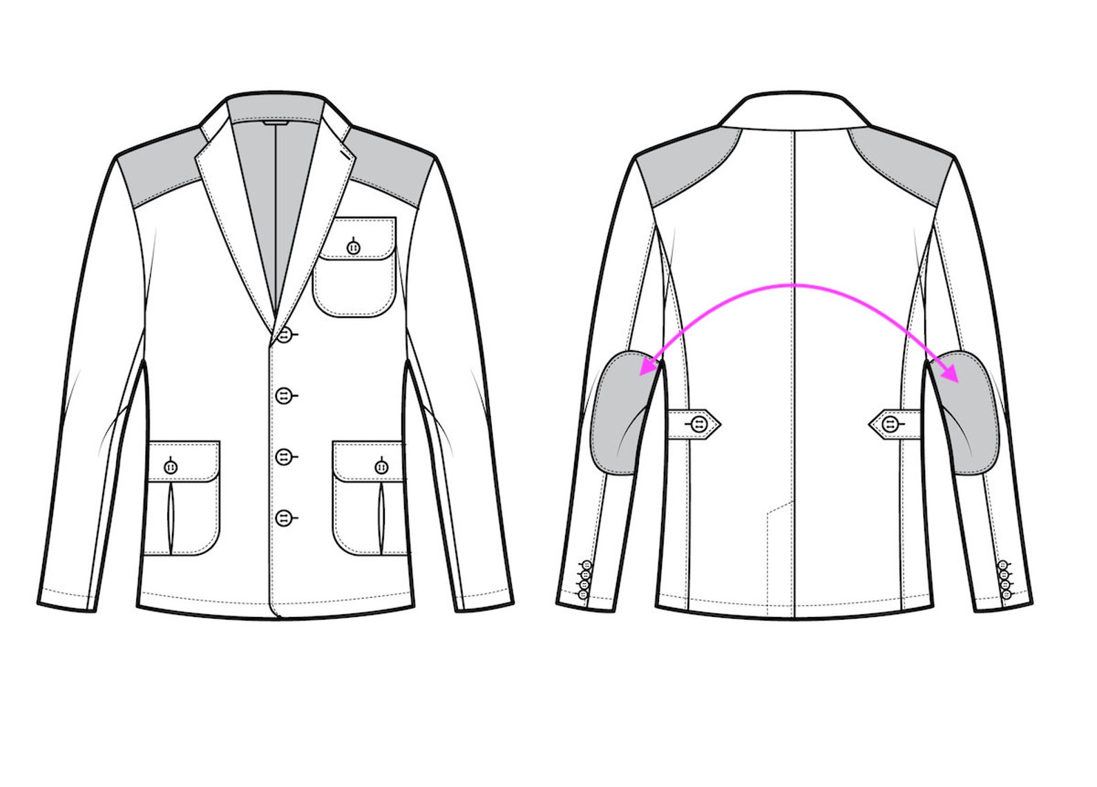 2 elbow patches oval iron on patch 110x140mm Etsy