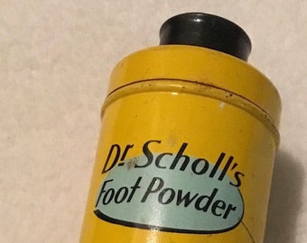 1939 Dr. Scholl's Foot Powder Tin