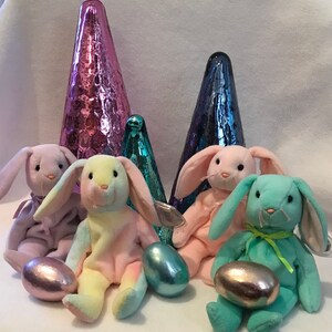 Vintage Beanie Baby Rabbits