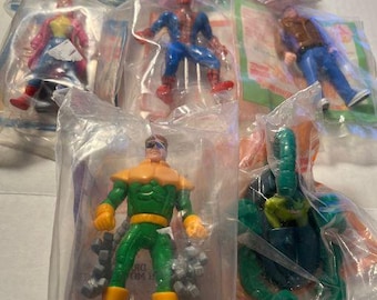 1994 McDonald's Spiderman set of 8