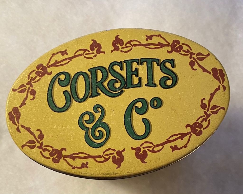 Keller Charles of Philadelphia: Corsets & Co Tin 