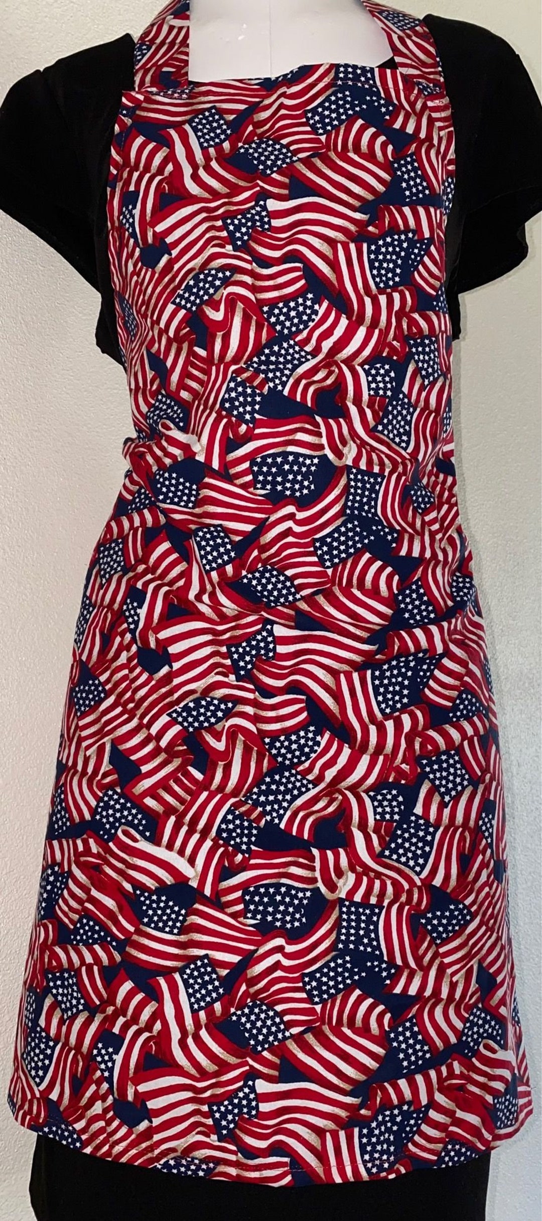 Adult Full Length American Flag Aprons - Etsy