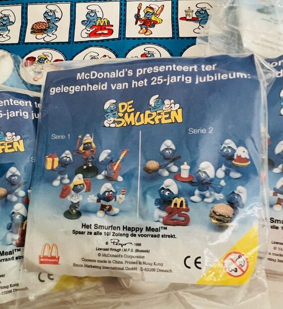 McDonalds The Smurfs Movie Figures for Sale - Jojo's Retro Toy Box