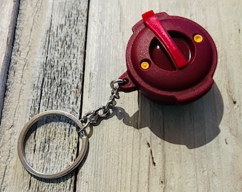 Tupperware Microwavable Bowl Style Keychain