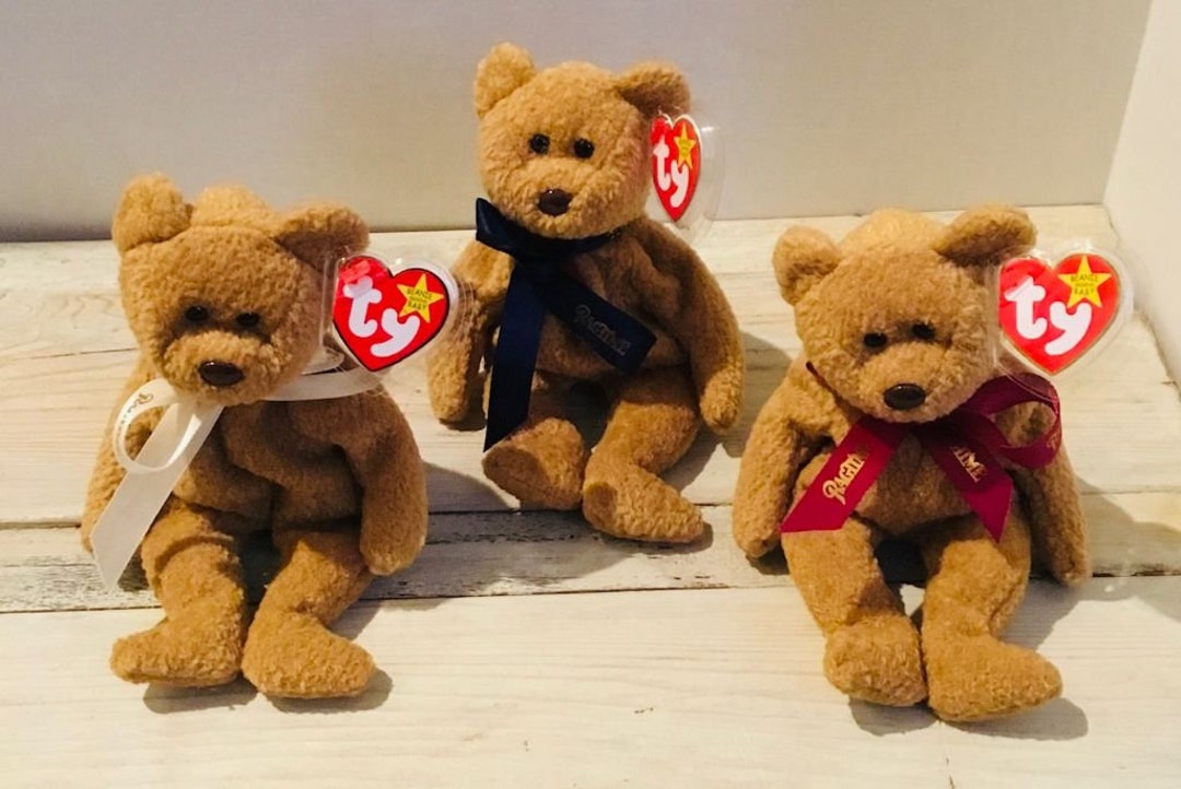 Ty Curly Beanie Babies Ragtime Edition - Etsy