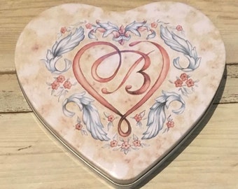 Large Brighton Heart Tin
