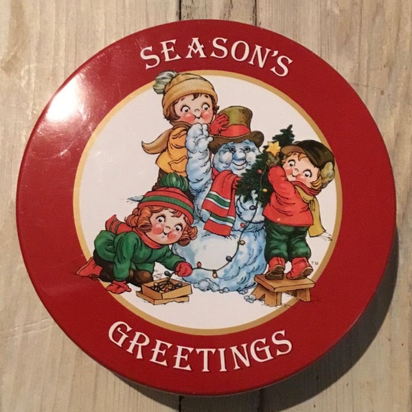 Campbells Soup Season's Greetings Tin