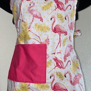 Womens Flamingo Apron