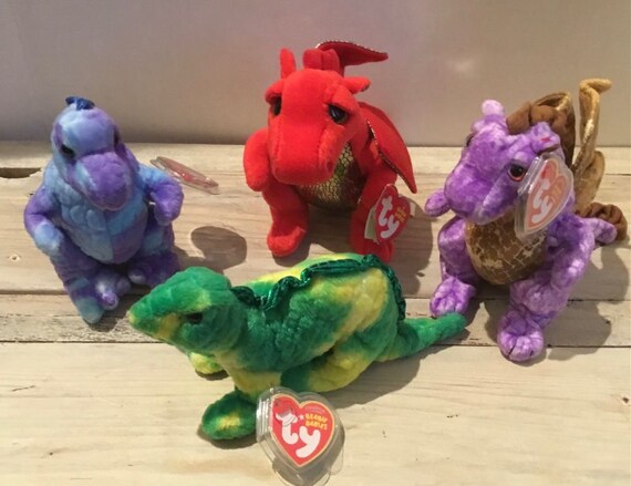 Dinosaur cheap beanie baby