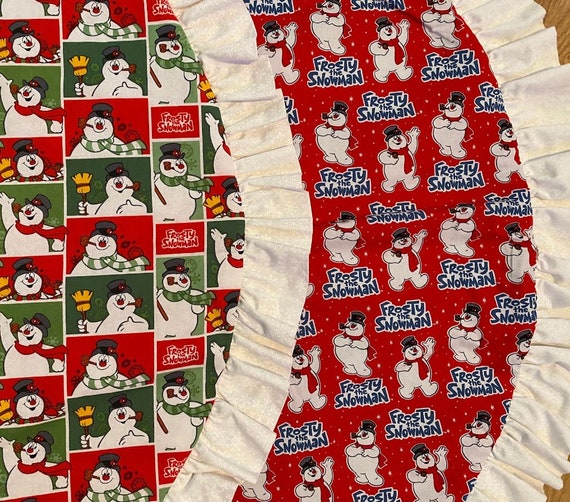frosty the snowman tree skirt