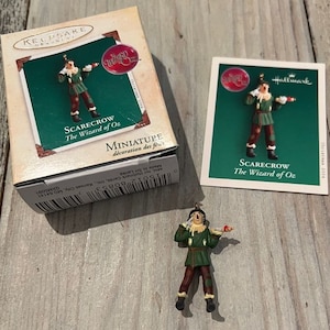 Hallmark Scarecrow Miniature Ornament